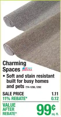 Menards Charming Spaces offer