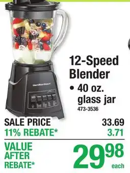Menards 12-Speed Blender offer