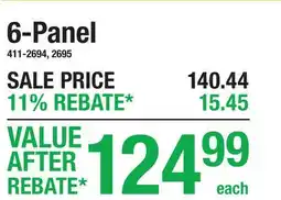 Menards 6-Panel Prehung Doors offer