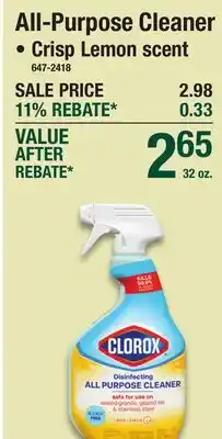Menards All-Purpose Cleaner offer