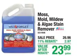 Menards Moss, Mold, Mildew & Algae Stain Remover U.S.A offer