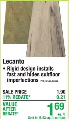 Menards Lecanto offer