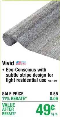 Menards Vivid offer
