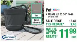 Menards Pot offer