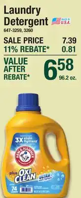 Menards Laundry Detergent offer