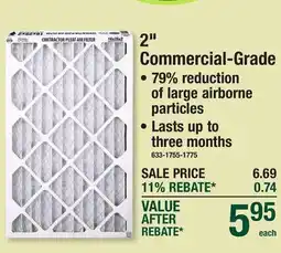 Menards 2 Commercial-Grade offer