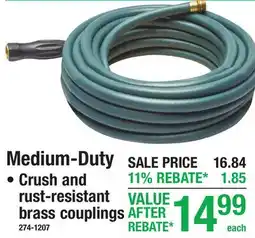 Menards Medium-Duty offer