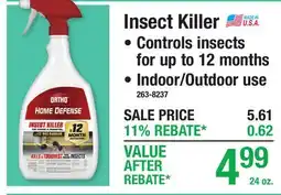 Menards Insect Killer offer