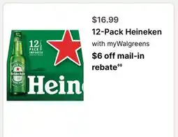 Walgreens 12-Pack Heineken offer