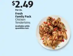 Aldi Fresh Family Pack Chicken Tenderloins offer