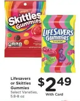 Kroger Lifesavers or Skittles Gummies offer