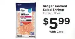 Kroger Kroger Cooked Salad Shrimp offer