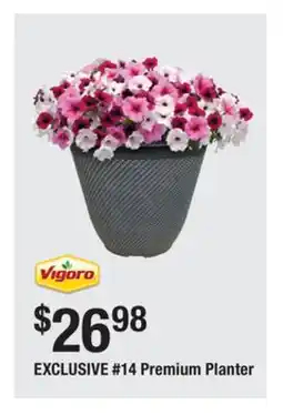 The Home Depot VIGORO #14 Premium Planter offer