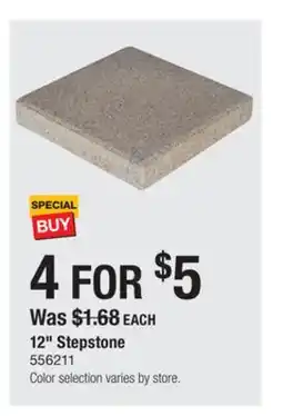 The Home Depot 12 Stepstone offer