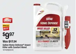The Home Depot ORTHO Gallon Home Defense Insect Killer with Comfort Wand offer