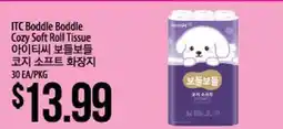 Hmart ITC Boddle Boddle Cozy Soft Roll Tissue offer