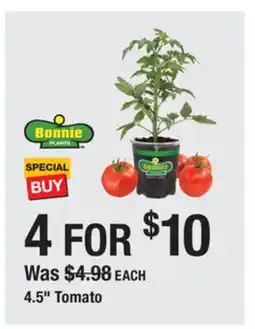 The Home Depot BONNIE 4.5 Tomato offer