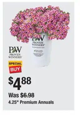 The Home Depot PROVEN WINNERS 4.25 Premium Annuals offer