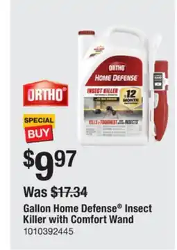 The Home Depot ORTHO Gallon Home Defense Insect Killer with Comfort Wand offer