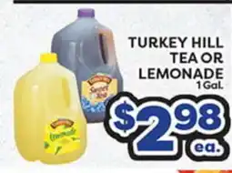 Torres Supermercado TURKEY HILL TEA OR LEMONADE offer