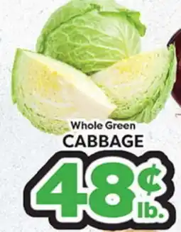 Torres Supermercado Whole Green CABBAGE offer