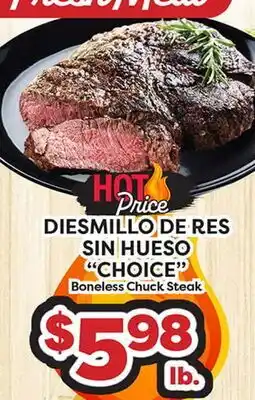 Torres Supermercado DIESMILLO DE RES SIN HUESO CHOICE offer