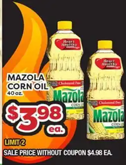 Torres Supermercado MAZOLA CORN OIL offer
