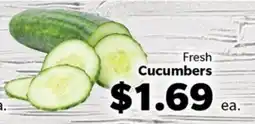 Living Fresh Market Fresh Cucumbers offer