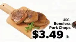 Living Fresh Market USGI Boneless Pork Chops offer