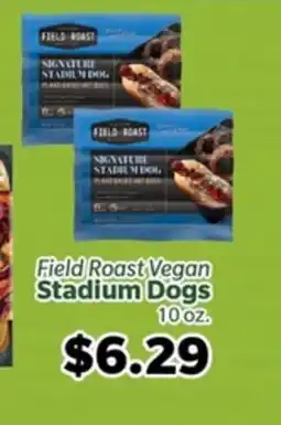 Living Fresh Market Field Roast Vegan Stadium Dogs offer