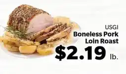 Living Fresh Market USGI Boneless Pork Loin Roast offer