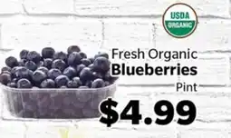 Living Fresh Market Fresh Organic Blueberries offer