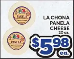 Torres Supermercado LA CHONA PANELA CHEESE offer