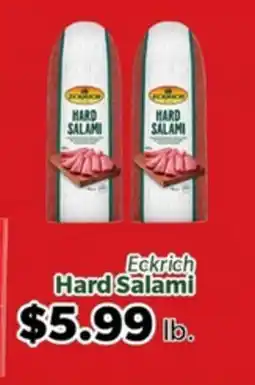 Living Fresh Market Eckrich Hard Salami offer