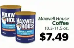Living Fresh Market Maxwell House Coffee offer