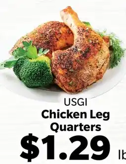 Living Fresh Market USGI Chicken Leg Quarters offer