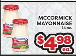 Torres Supermercado MCCORMICK MAYONNAISE offer