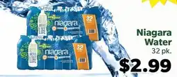 Living Fresh Market Niagara Water offer