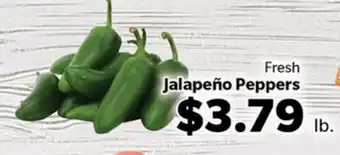 Living Fresh Market Fresh Jalapeño Peppers offer
