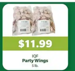 Living Fresh Market IQF Party Wings offer