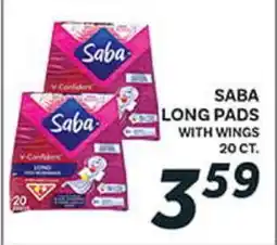 El Paso Grande SABA LONG PADS WITH WINGS offer