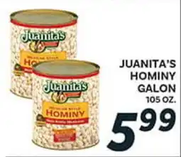 El Paso Grande JUANITA'S HOMINY offer