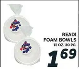 El Paso Grande READI FOAM BOWLS offer
