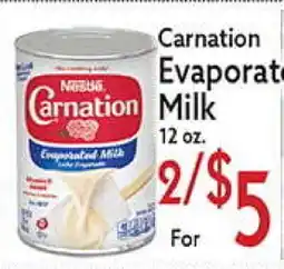 World Fresh Market Carnation Evaporated Milk offer