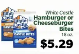 Living Fresh Market White Castle Hamburger or Cheeseburger Bites offer