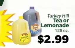 Living Fresh Market Turkey Hill Tea or Lemonade offer