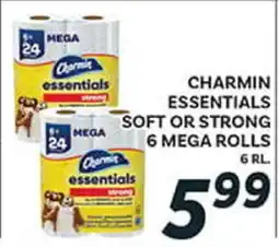 El Paso Grande CHARMIN ESSENTIALS SOFT OR STRONG 6 MEGA ROLLS offer