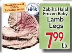 World Fresh Market Zabiha Halal Frozen Baby Lamb Legs offer