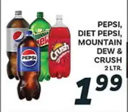 El Paso Grande PEPSI, DIET PEPSI, MOUNTAIN DEW & CRUSH offer