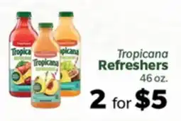 Living Fresh Market Tropicana Refreschers offer